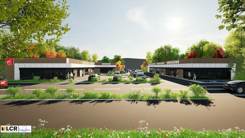 Location local commercial 1043 m² divisibles à partir de 120 m²