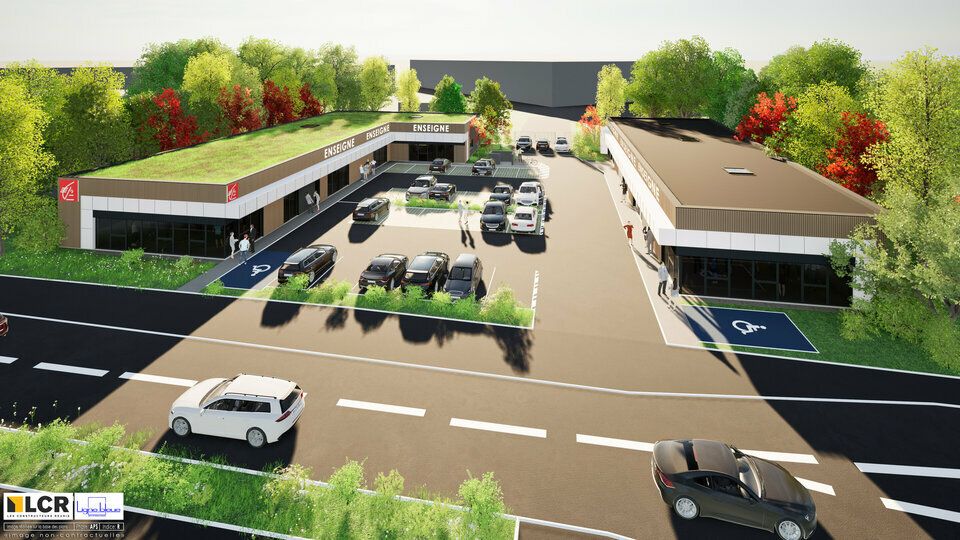 CELLULES COMMERCIALES NEUVES A LOUER - CENTRE VILLE GENLIS