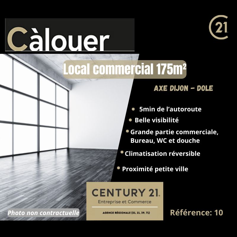 Location local commercial 175.00 m² à AUXONNE