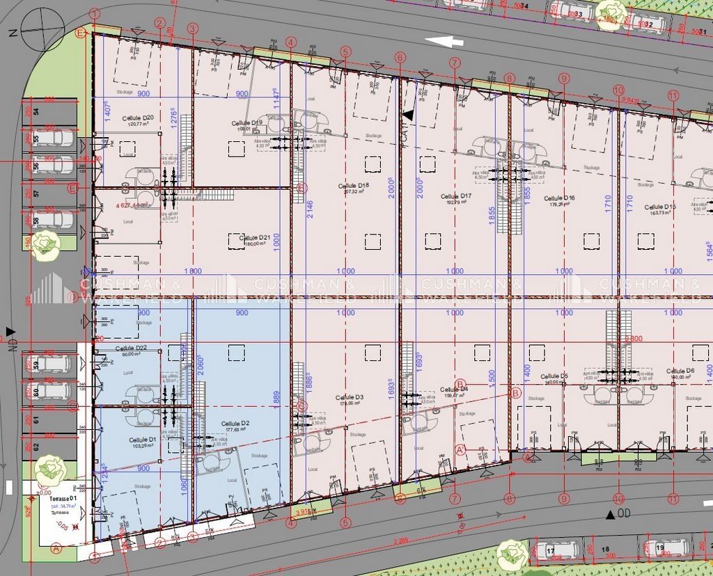 Vente activités 140 m² non divisibles