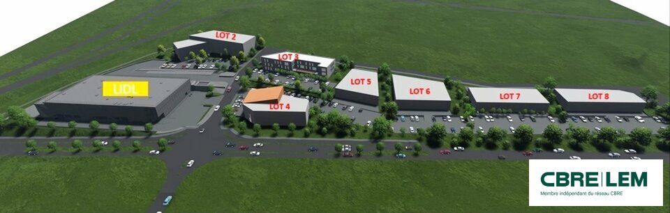 Vente terrain 2289 m² non divisibles