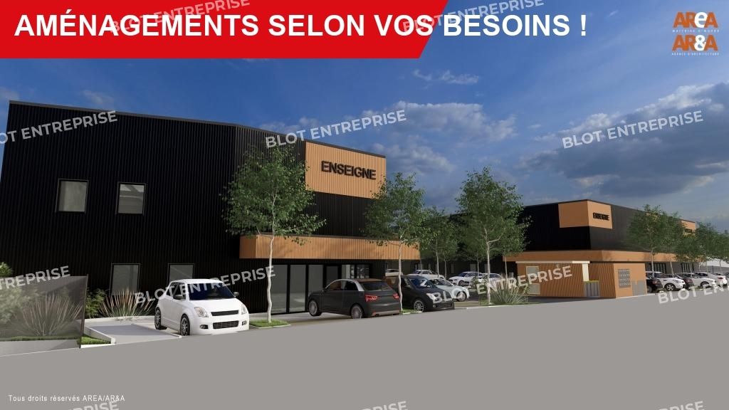 Vente entrepôts 200 m² non divisibles