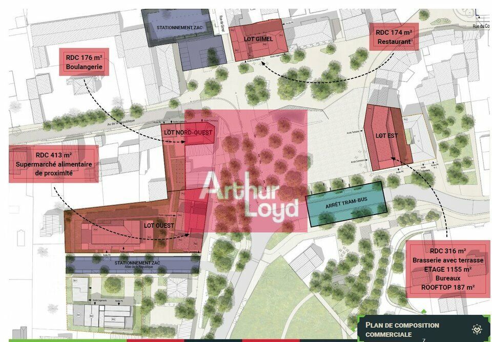 LOCAL COMMERCIAL 414 M² A LOUER COURNON D'AUVERGNE