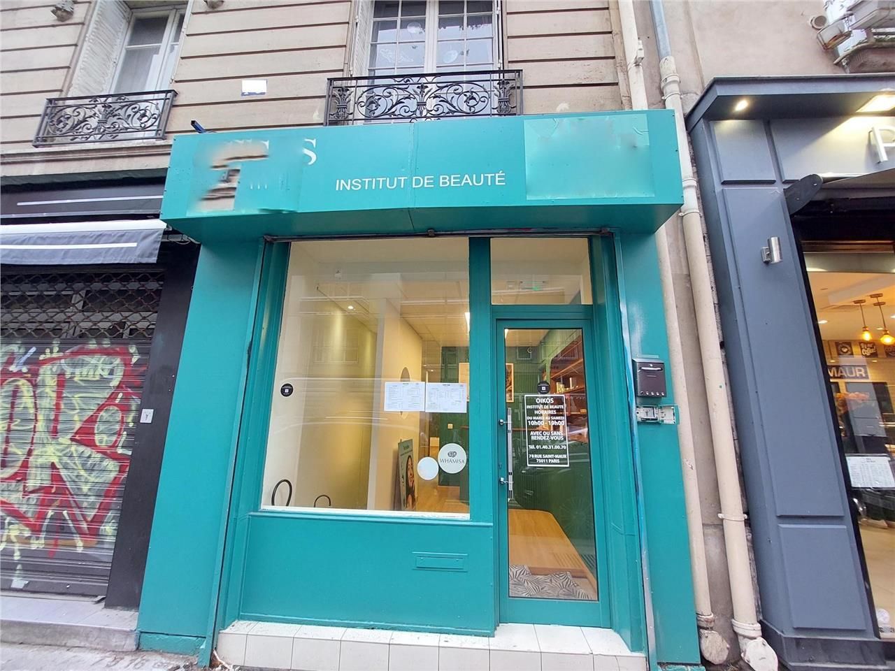 Location boutique 53 m² à Paris