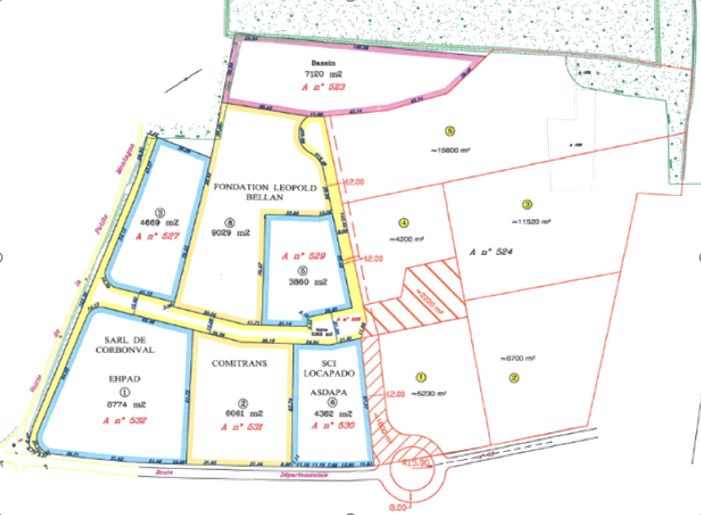 Vente terrain 47470 m² divisibles à partir de 3800 m²