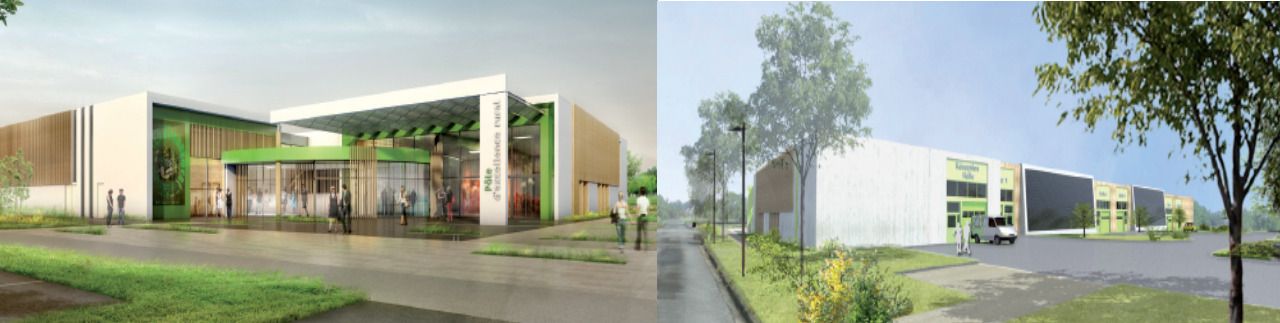 Location entrepôts 1600 m² divisibles à partir de 400 m²