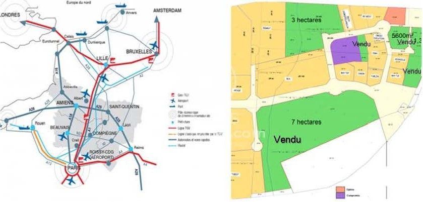 Vente terrain 30000 m² non divisibles