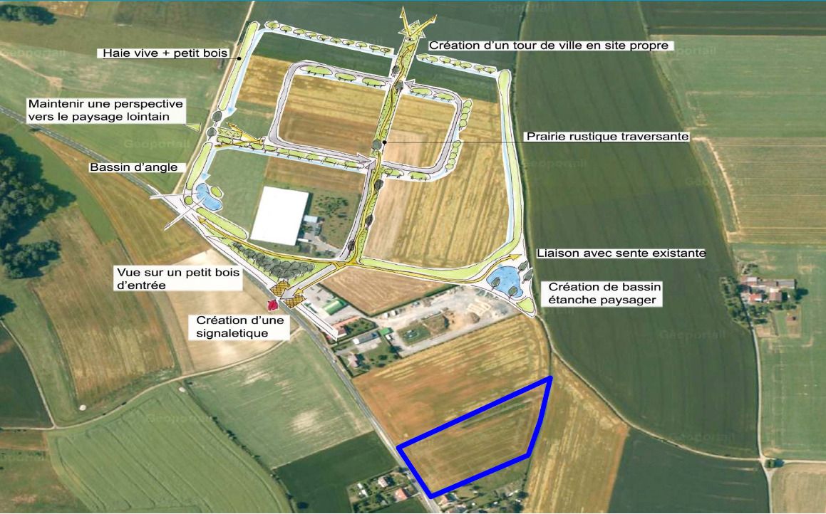 Vente terrain 20000 m² divisibles à partir de 3000 m²