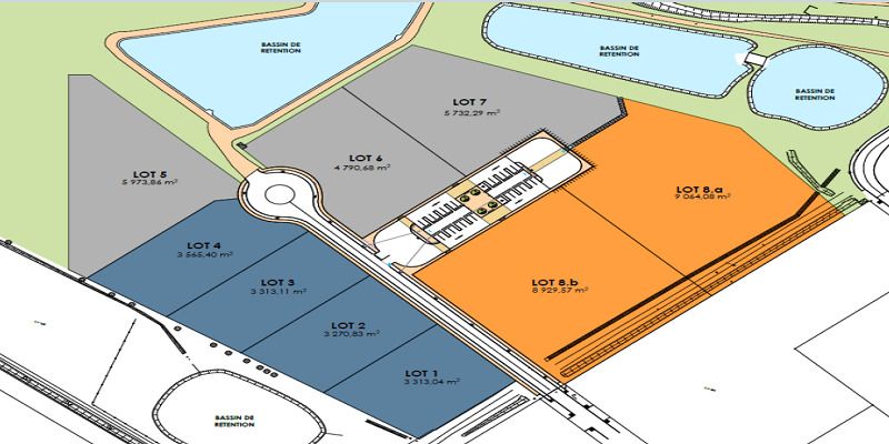 Vente terrain 17000 m² divisibles à partir de 2500 m²