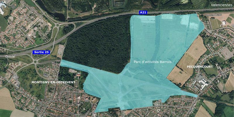 Vente terrain 220000 m² divisibles à partir de 2000 m²