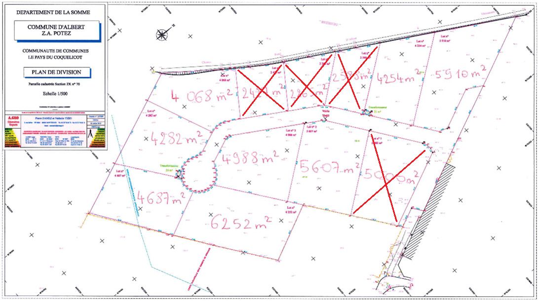 Vente terrain 45000 m² divisibles à partir de 2588 m²