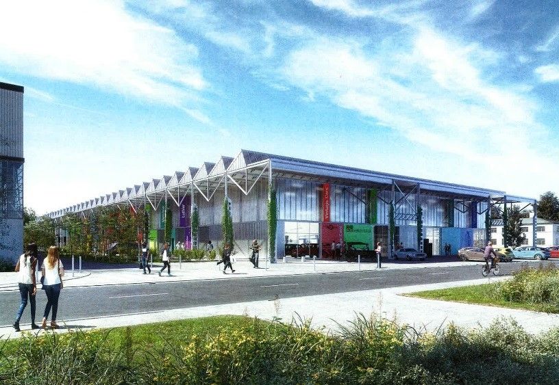 Vente entrepôts 6000 m² divisibles à partir de 155 m²