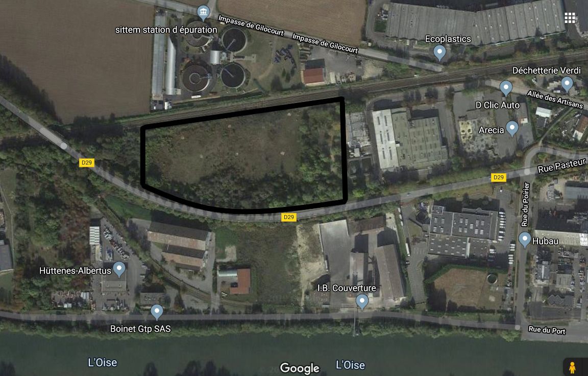 Vente terrain 17000 m² non divisibles