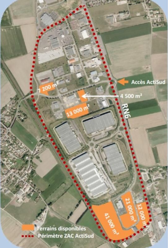Vente terrain 40000 m² divisibles à partir de 1500 m²