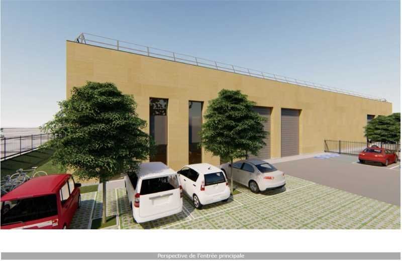 Location entrepôts 1407 m² non divisibles