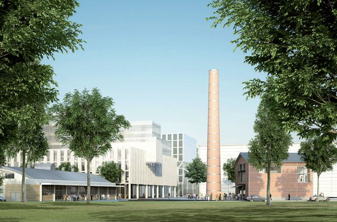 Location entrepôts 2435 m² non divisibles