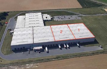 Location entrepôts 8370 m² divisibles à partir de 4185 m²