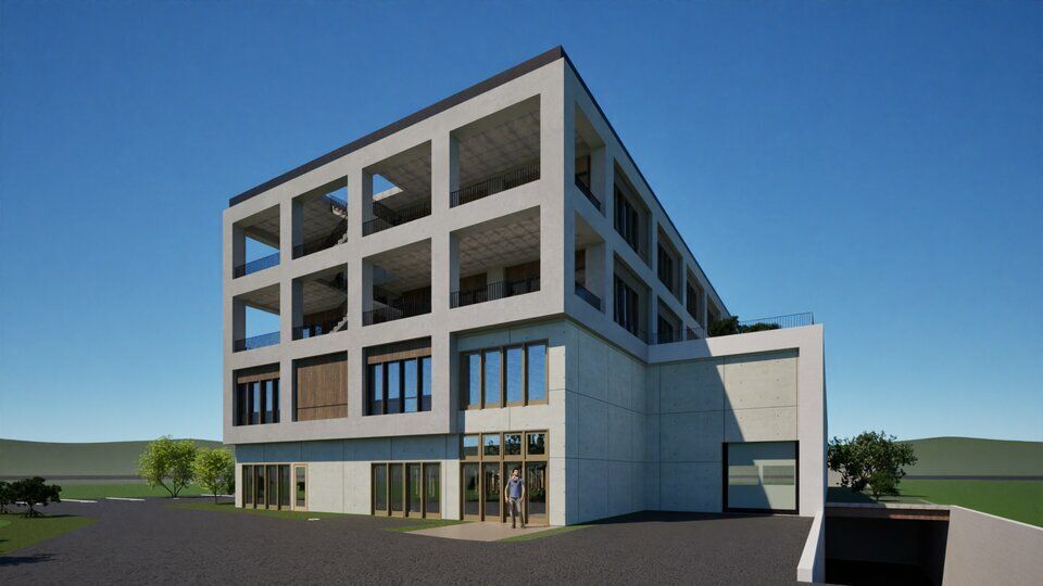 A vendre - Locaux mixtes - Bureaux - ERP 5 - Parkings - Terrasses