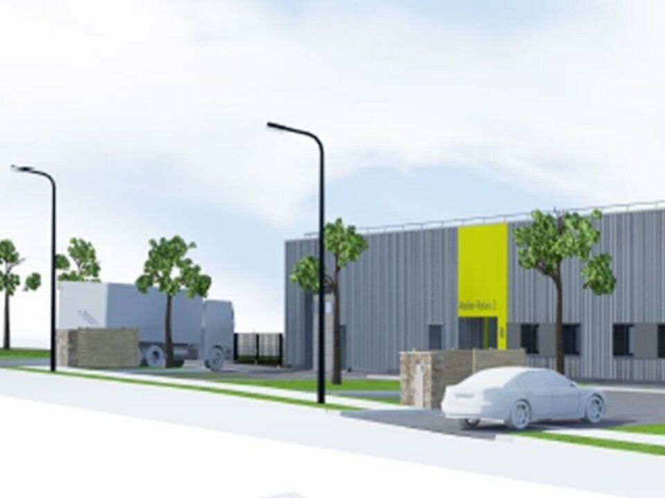 Location entrepot 400 m² non divisibles