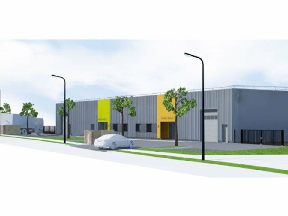 Bâtiment industriel de 400 m² à vendre ou à louer à Sarceaux