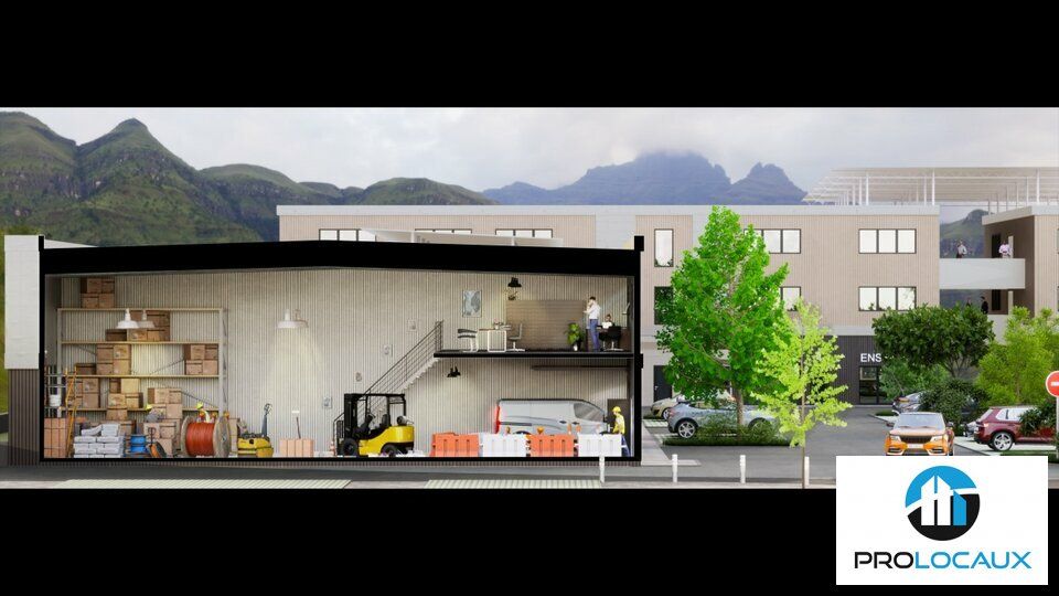 Location local d''activites 1240 m² divisibles à partir de 276 m²