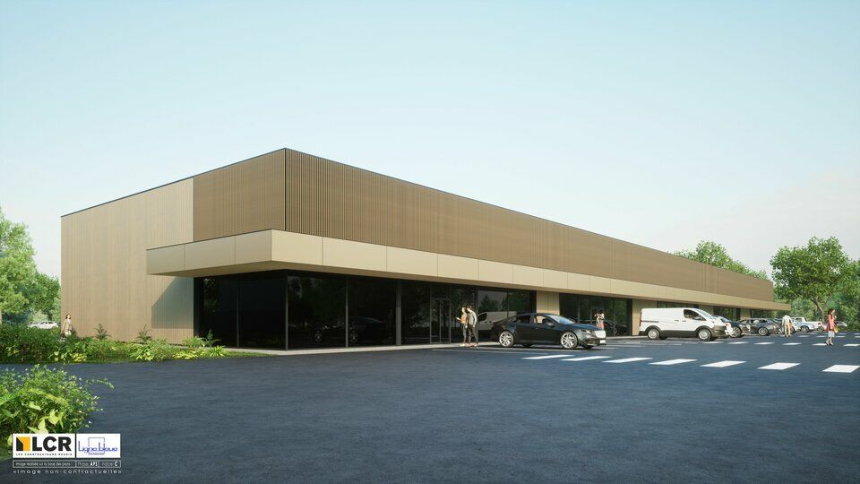 Location local commercial 1592 m² divisibles à partir de 118 m²