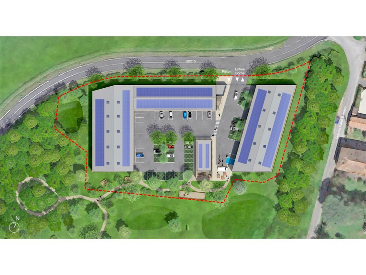 Vente local 300.00 m² à LE FAUGA