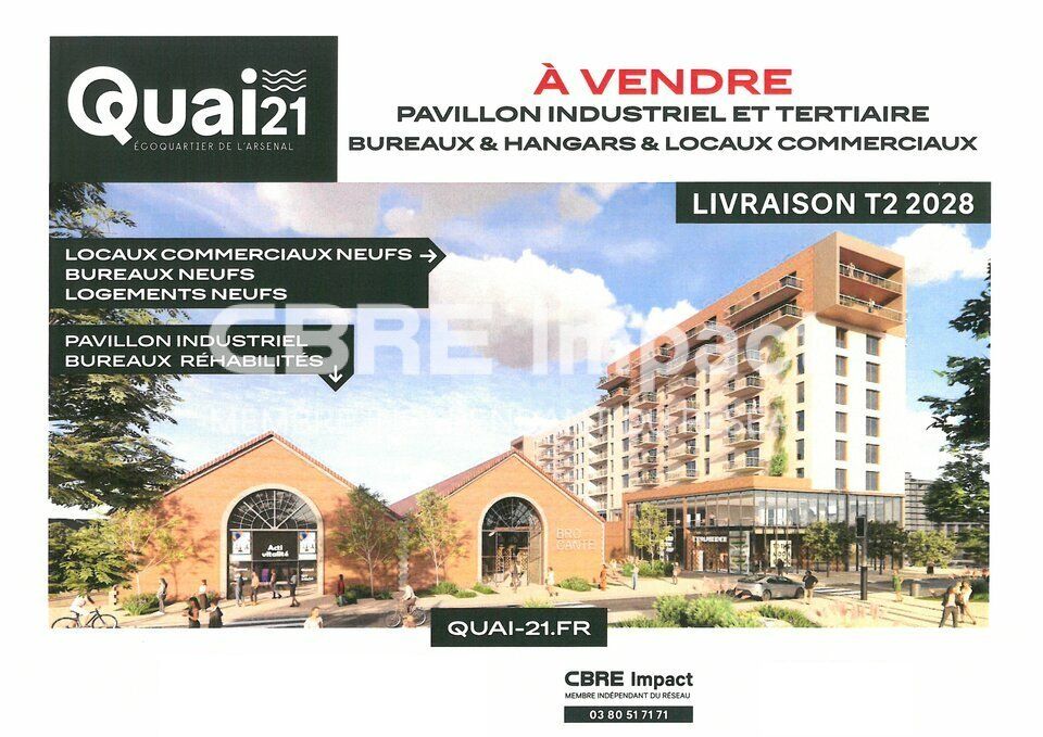 Vente bureaux 55 m² non divisibles