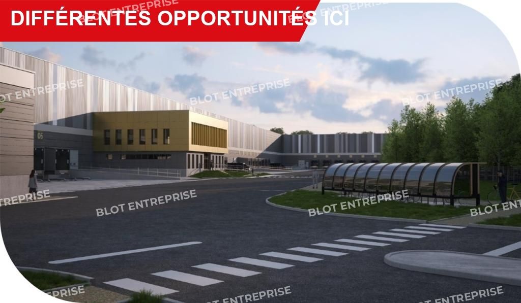 Location entrepôts 25972 m² non divisibles