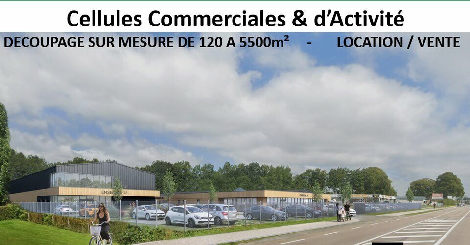 Cellule d'activité neuves de 120m² à 3000m²