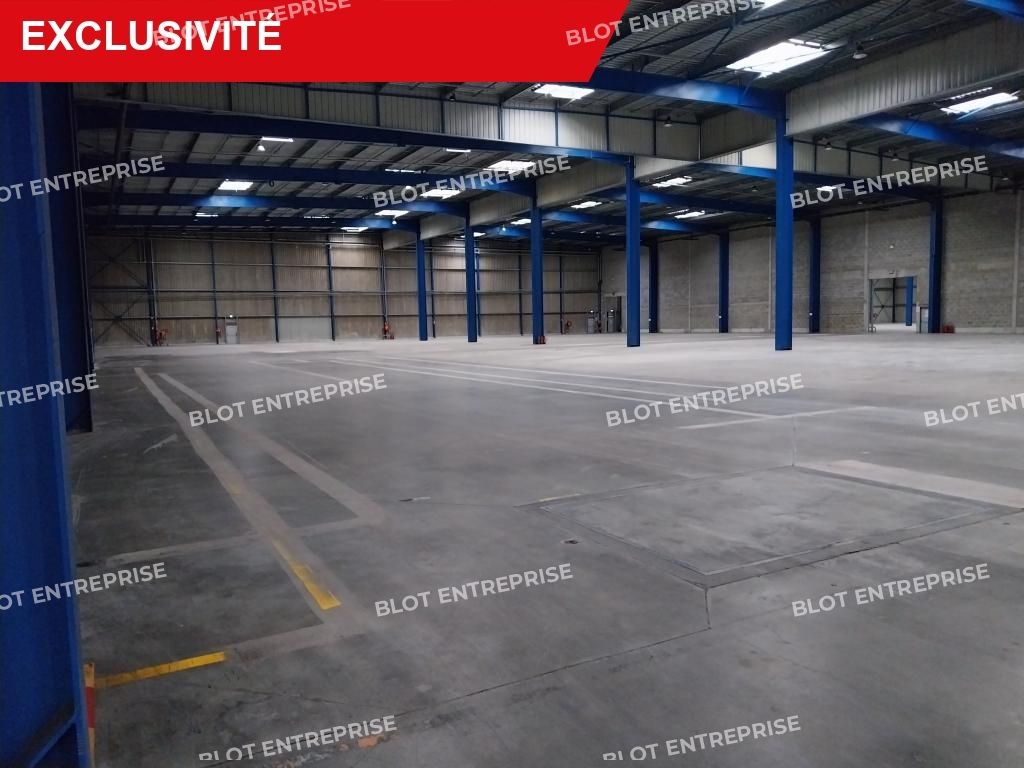 Location entrepôts 19015 m² non divisibles