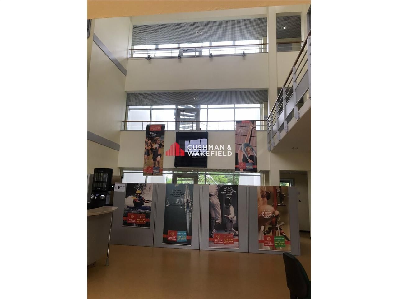 Vente bureaux 2066 m² non divisibles