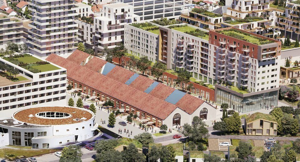 Vente bureaux 1451.92 m² divisibles à partir de 55 m²