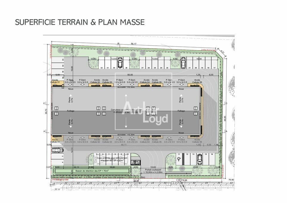 Bâtiment indépendant neuf à vendre