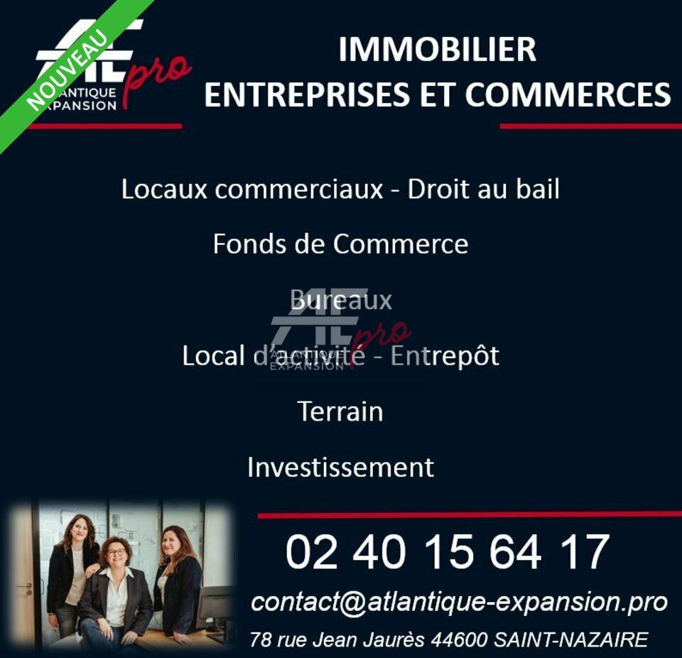 Cellule d'activité à louer au cœur de la zone de Pornichet Atlantique par Atlantique Expansion Pro