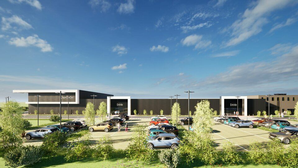 Location local commercial 1300 m² non divisibles