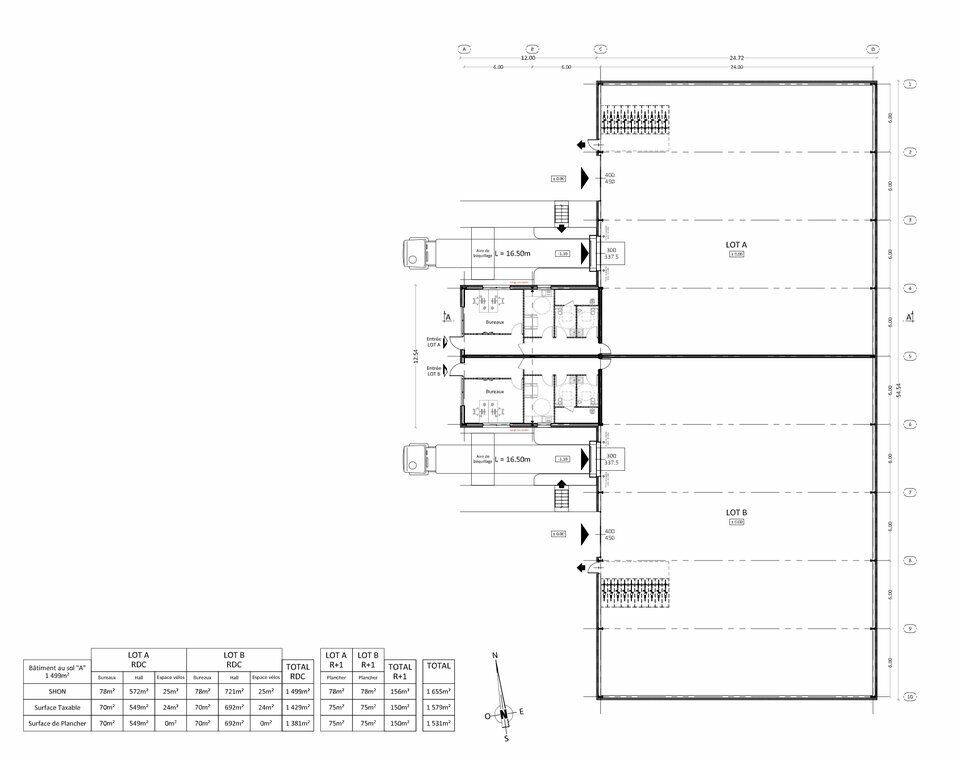 RIVE PARC : MULTI CELLULES D'ACTIVITES 