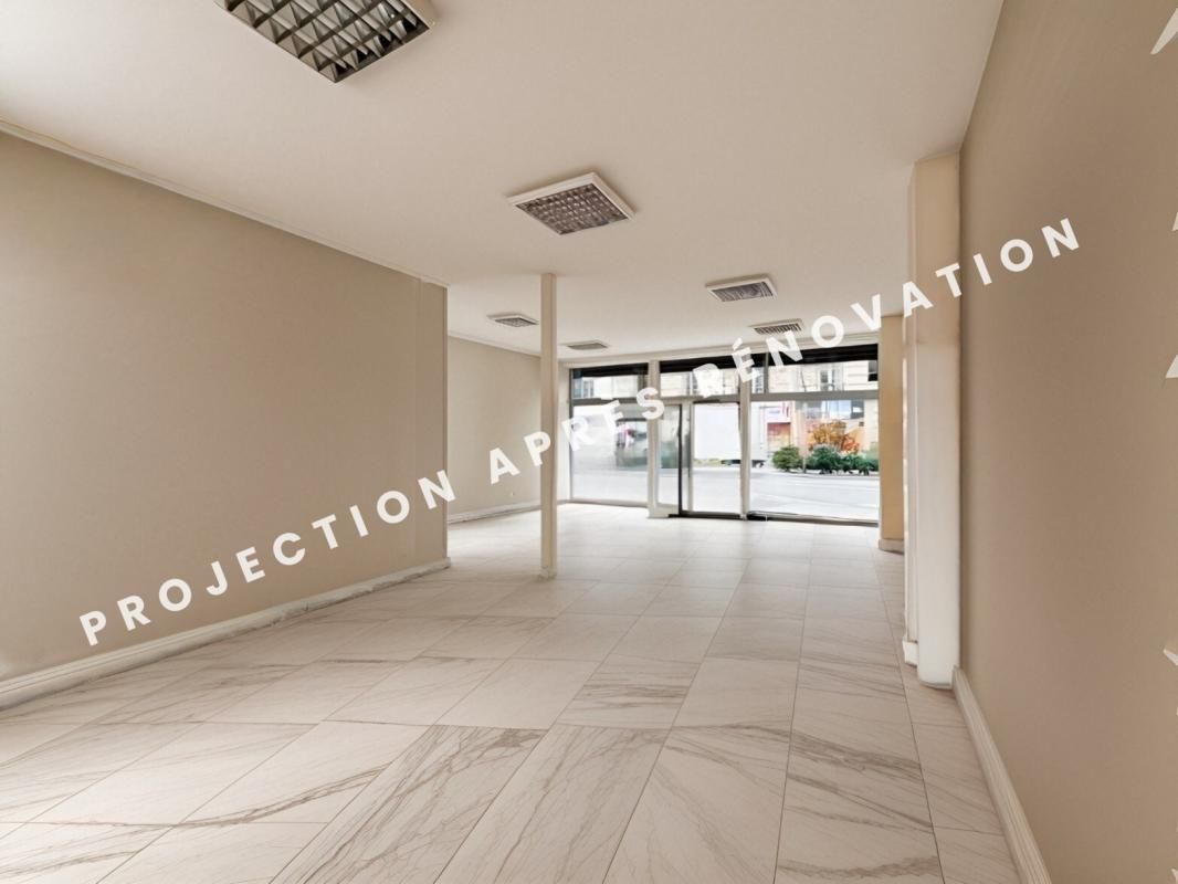 Location local commercial 88 m² non divisibles