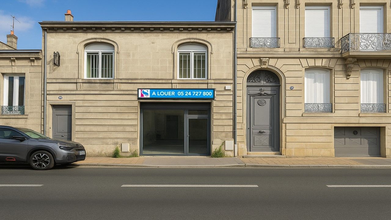Location local commercial 320.00 m² à BORDEAUX