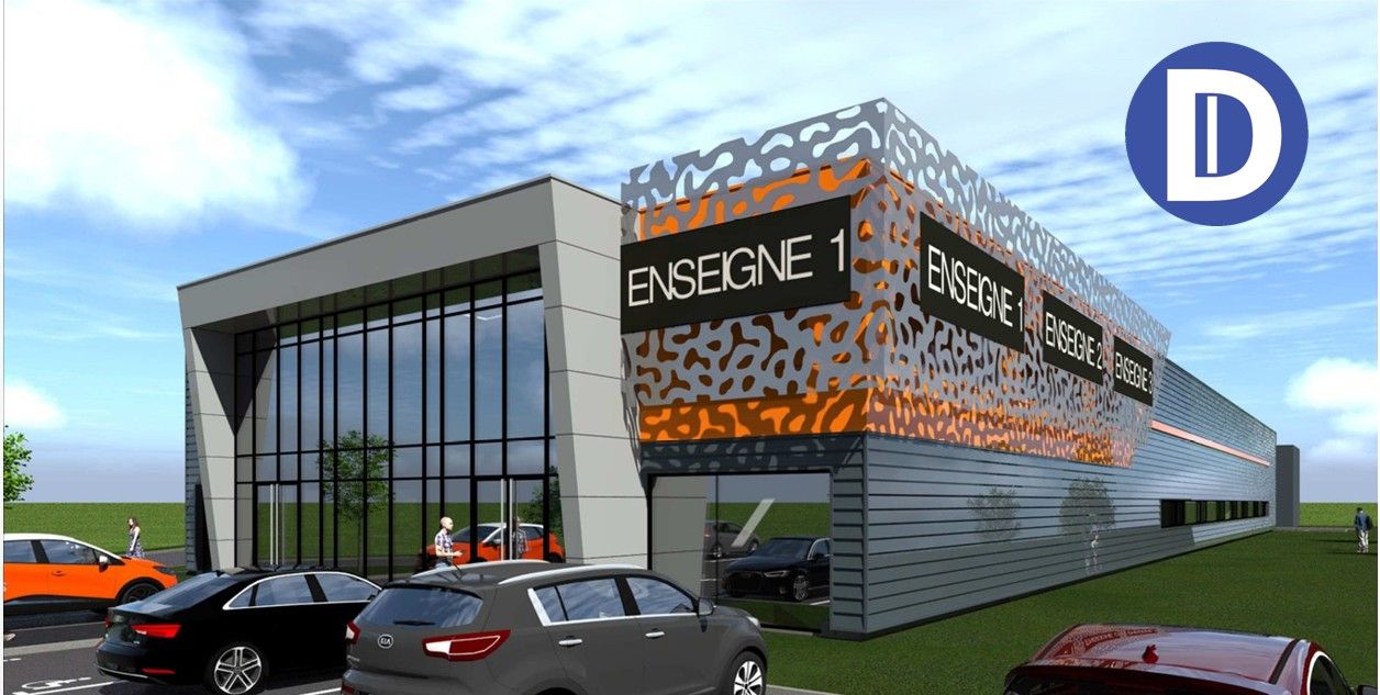 Location activites 504.00 m² non divisibles