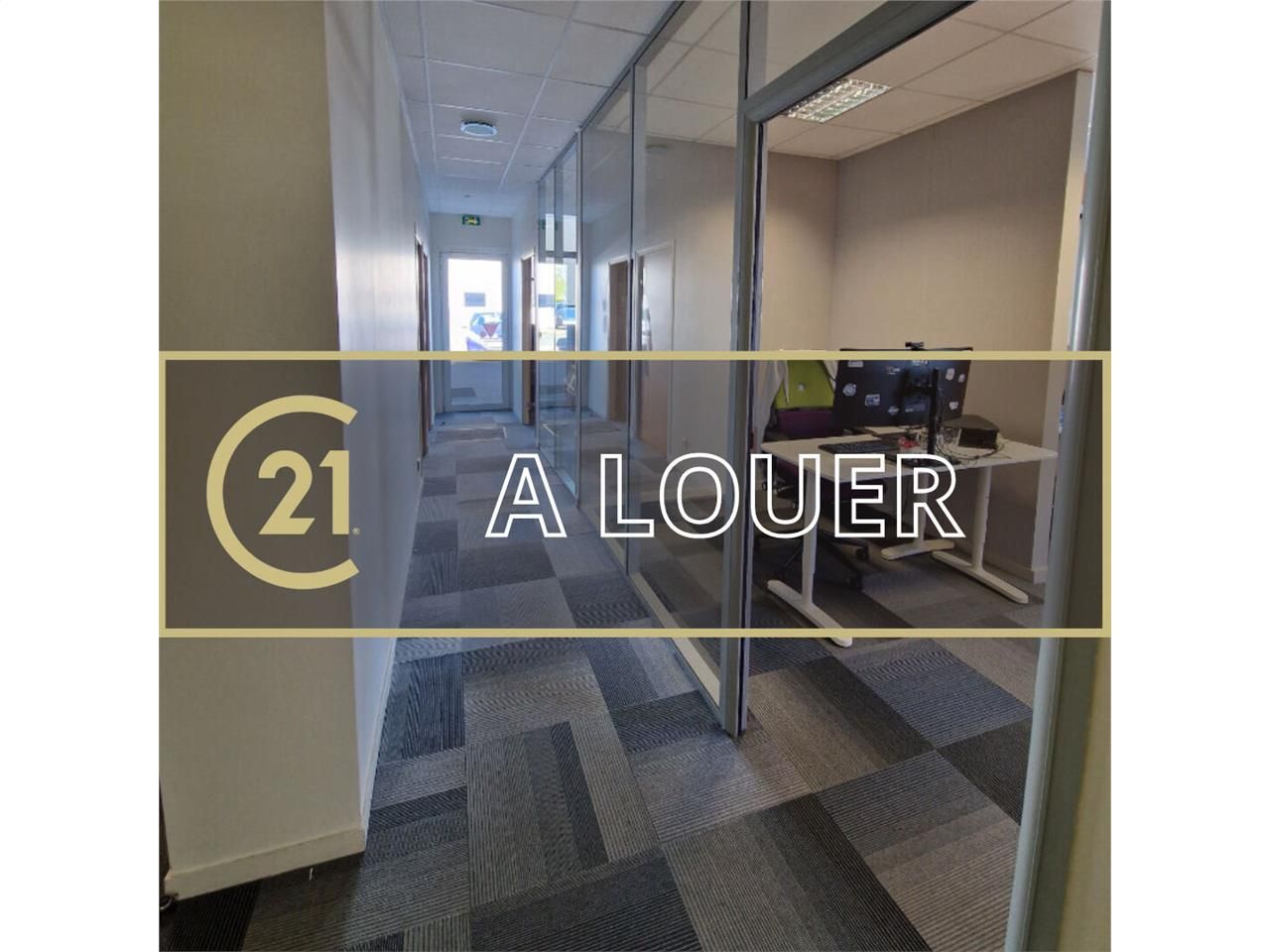 Location bureaux 136.00 m² à CAEN