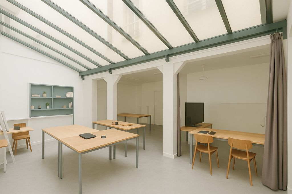 Location bureaux 120 m² non divisibles