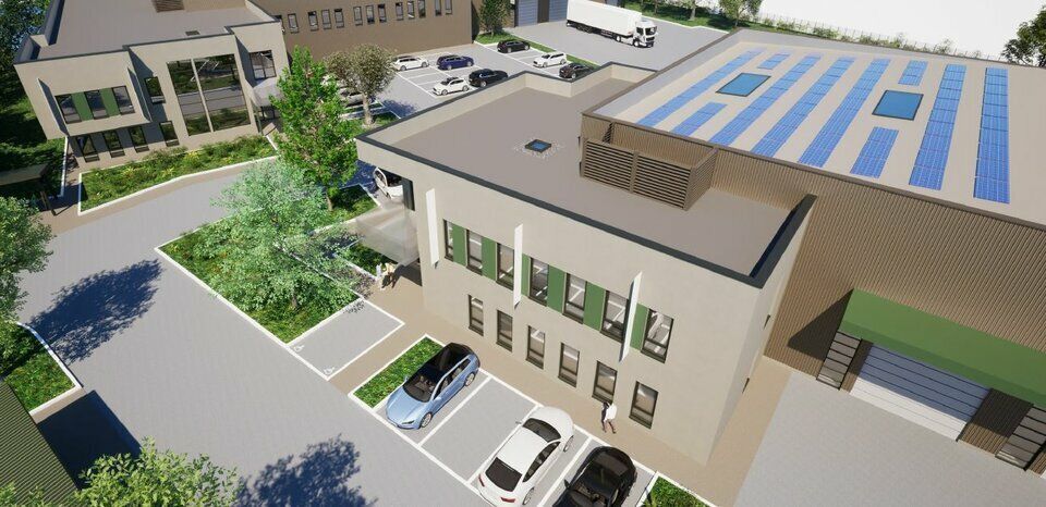 Location local d''activites 9825 m² divisibles à partir de 983 m²