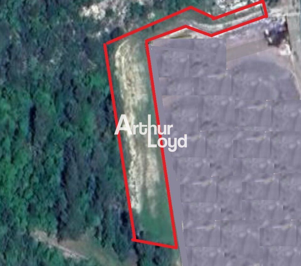 Location terrain 2000 m² non divisibles