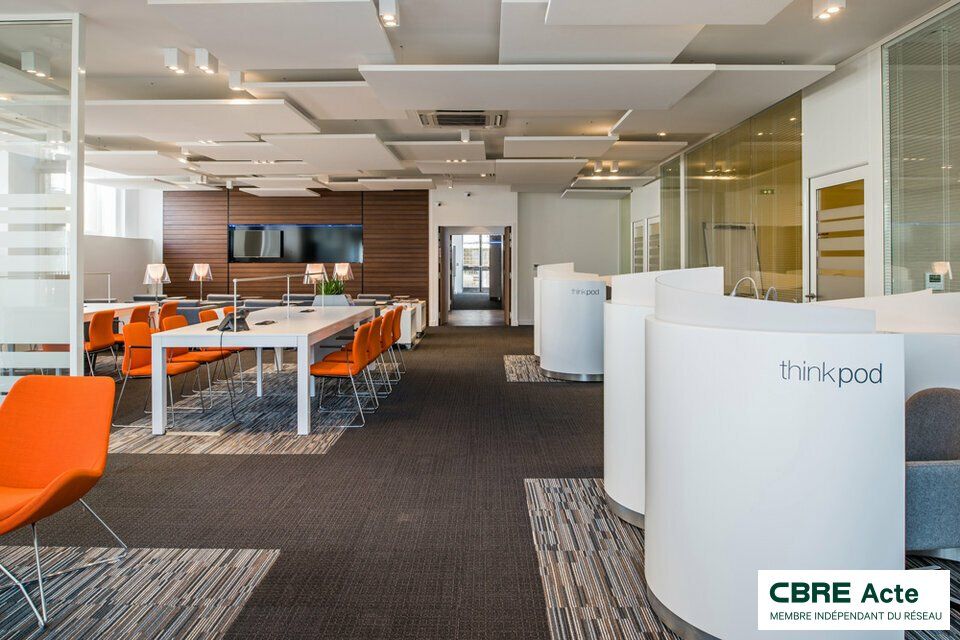 Location bureaux 800 m² divisibles à partir de 6.6 m²