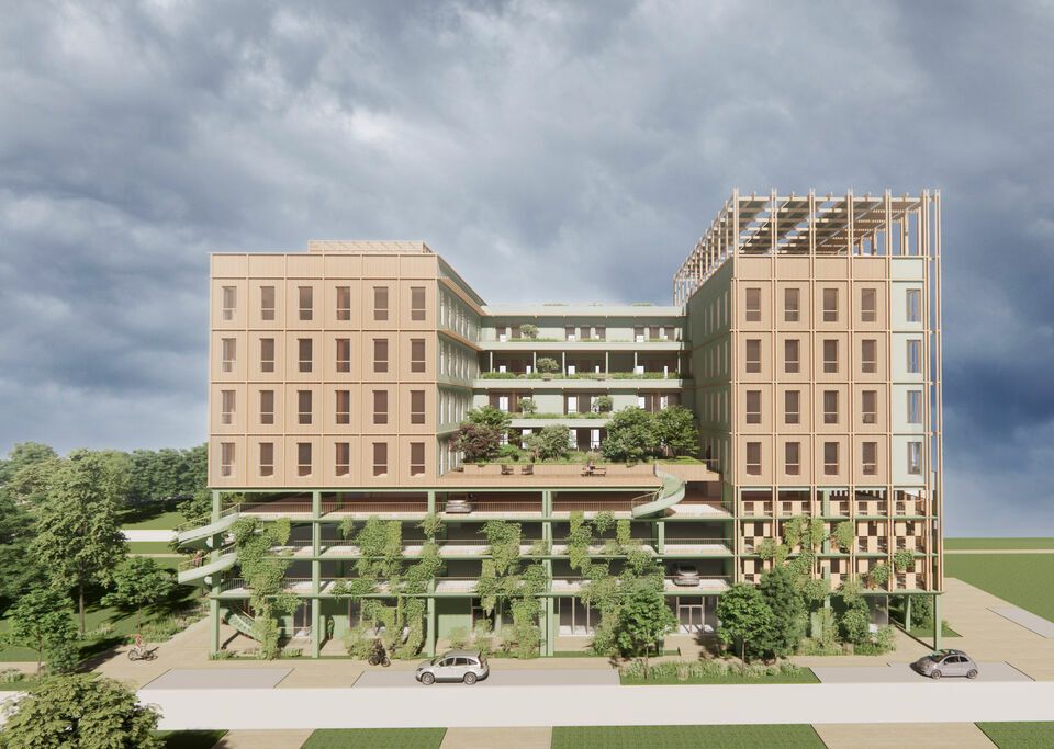 Locaux neufs disponibles à la vente et à la location au Wacken, Archipel à Strasbourg