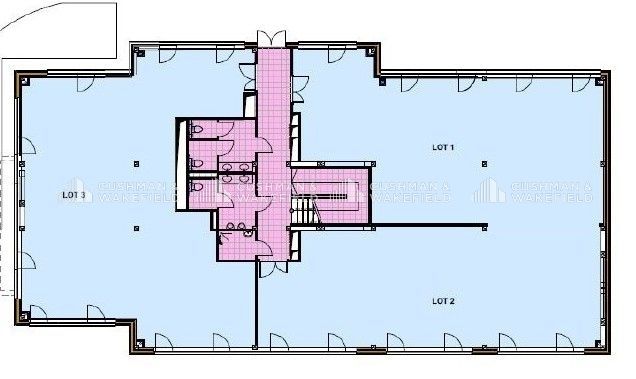 Location bureaux 558 m² divisibles à partir de 256 m²