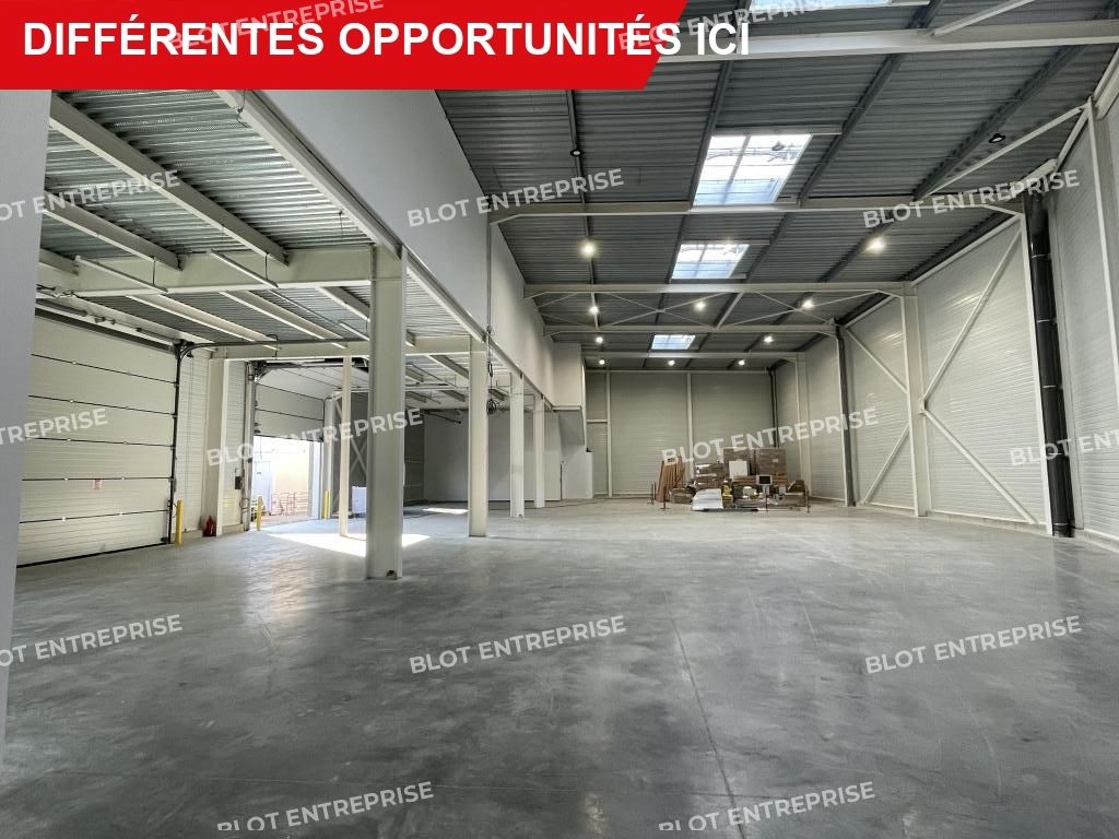 Location entrepôts 425 m² non divisibles