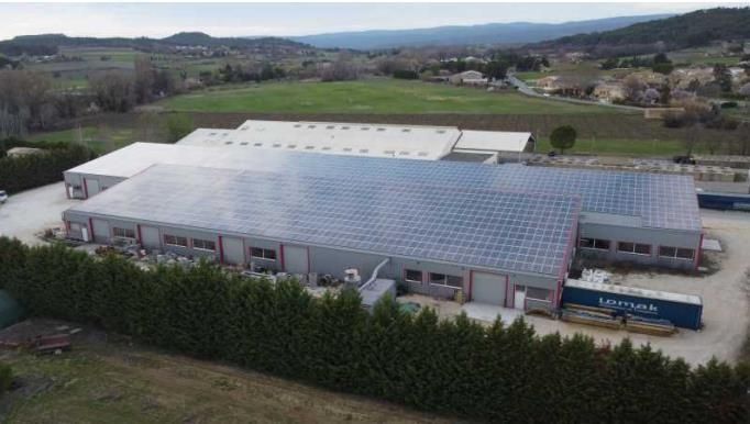 Location entrepôts 2276 m² non divisibles