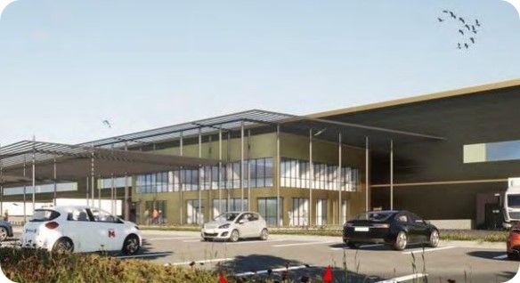 Location entrepôts 30491 m² non divisibles